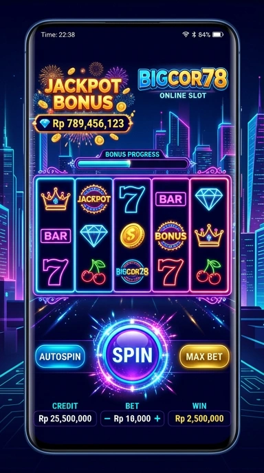bigcor78 — layar beranda
